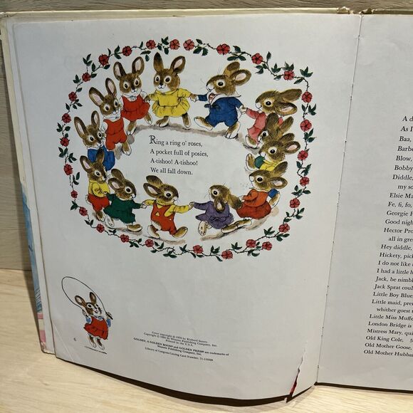 Richard Scarry's Best Mother Goose Ever, Big Golden Book, 1970 Edition - Picture 8 of 8